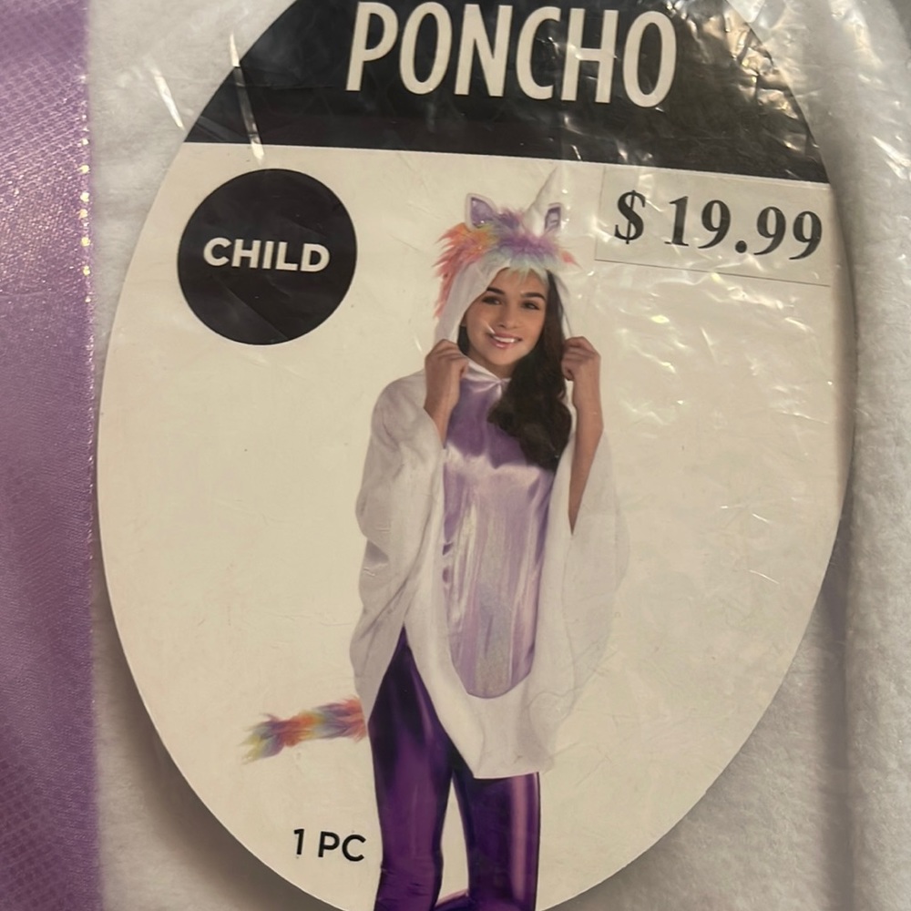 Unicorn poncho